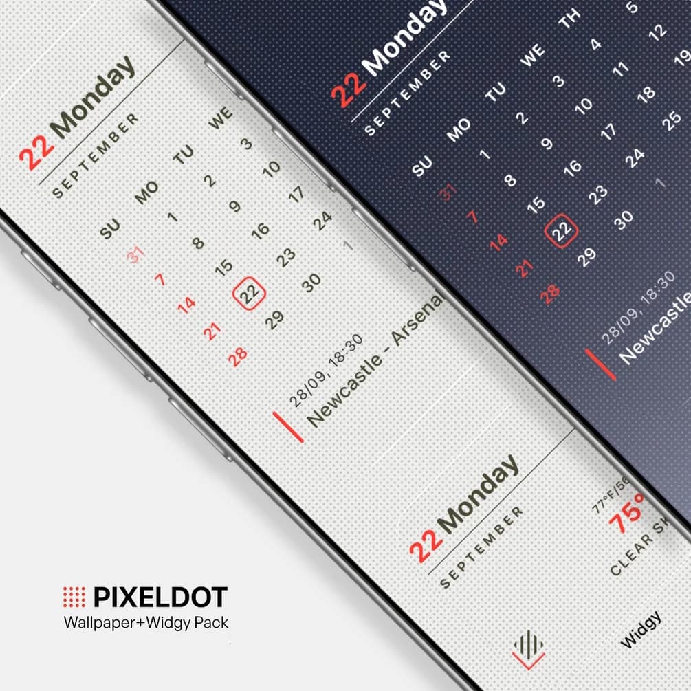 Pixel Dot Widgy and Wallpapers for iPhone 